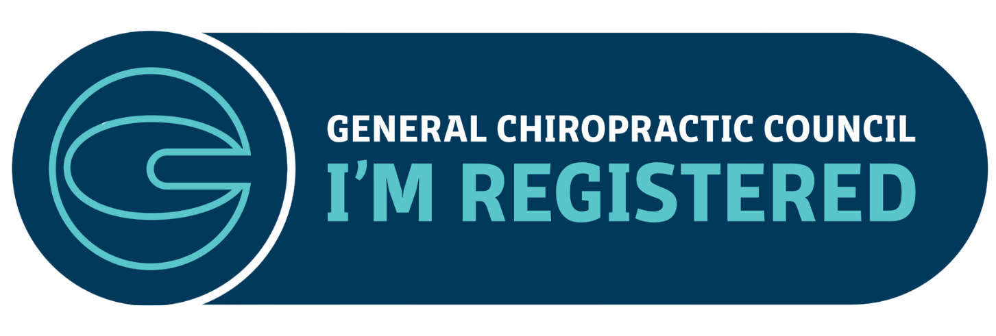 General Chiropractic Council I am Registered mark