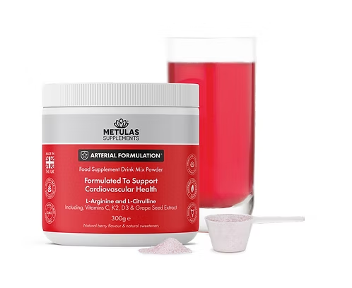 Metulas Arterial Formulation supplement container